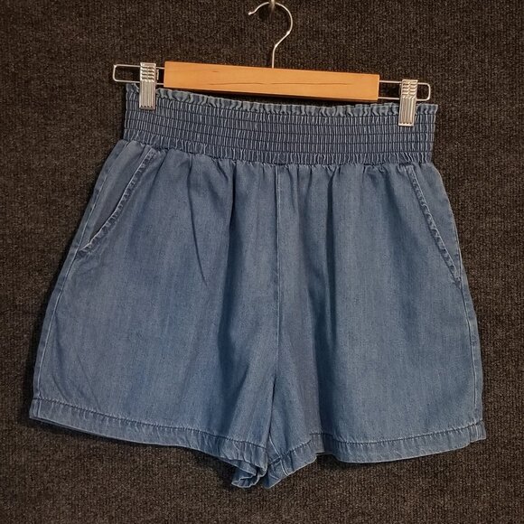 Cotton Blend Pull-up Shorts size S - Picture 1 of 6